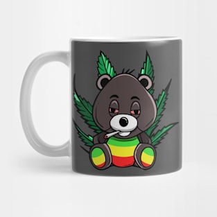 RASTA TEDDY BEAR HIGH AF Mug